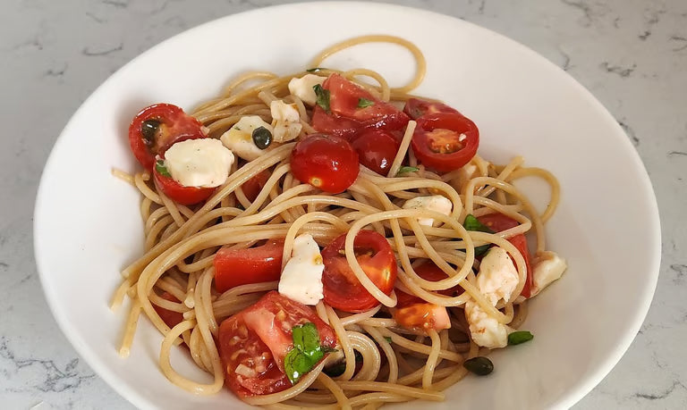 Helppo tomaattipasta