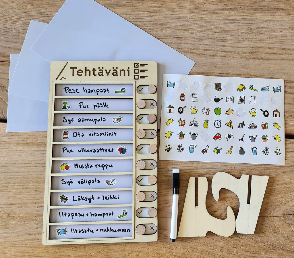Tehtäväni-puutaulu