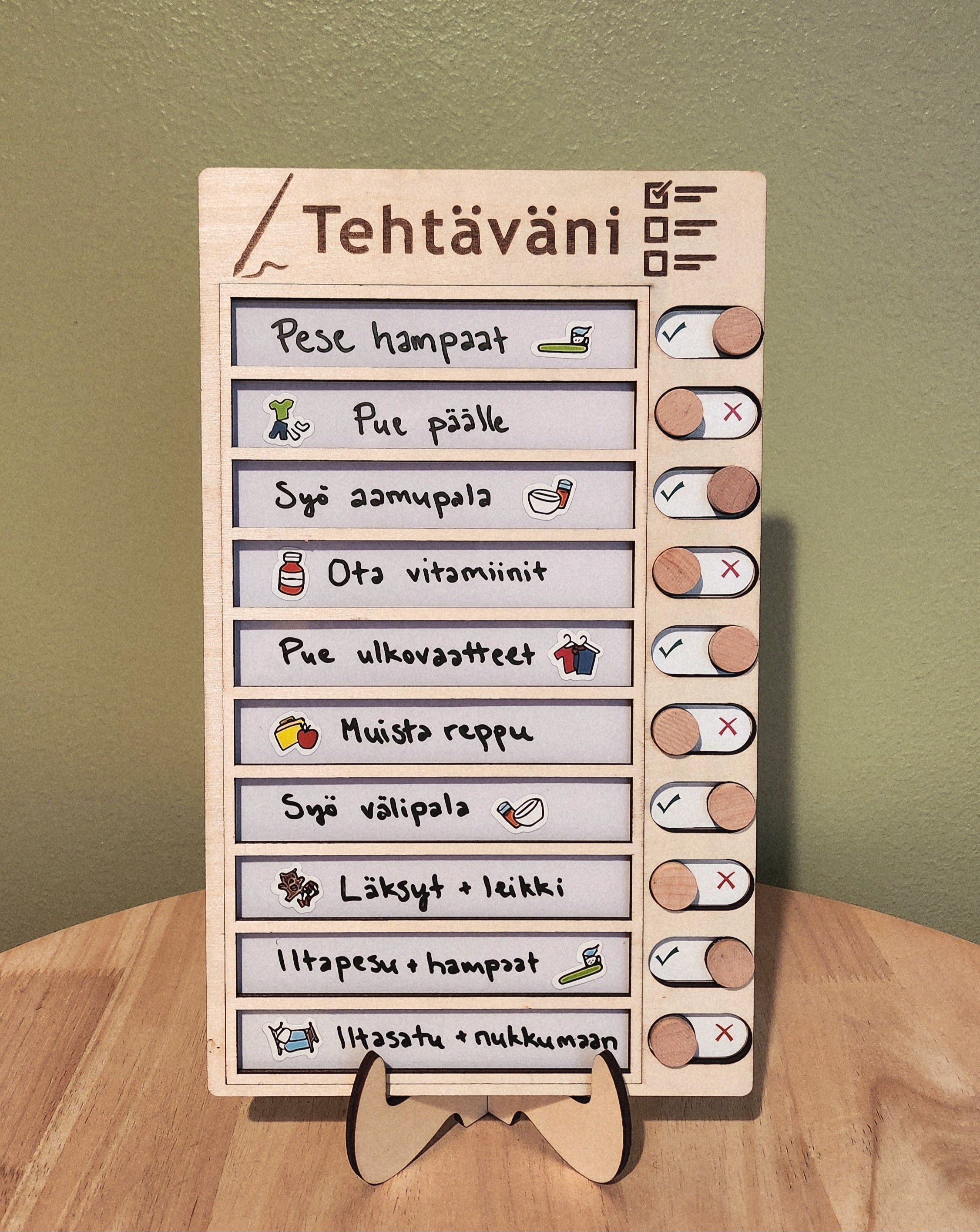 Tehtäväni-puutaulu