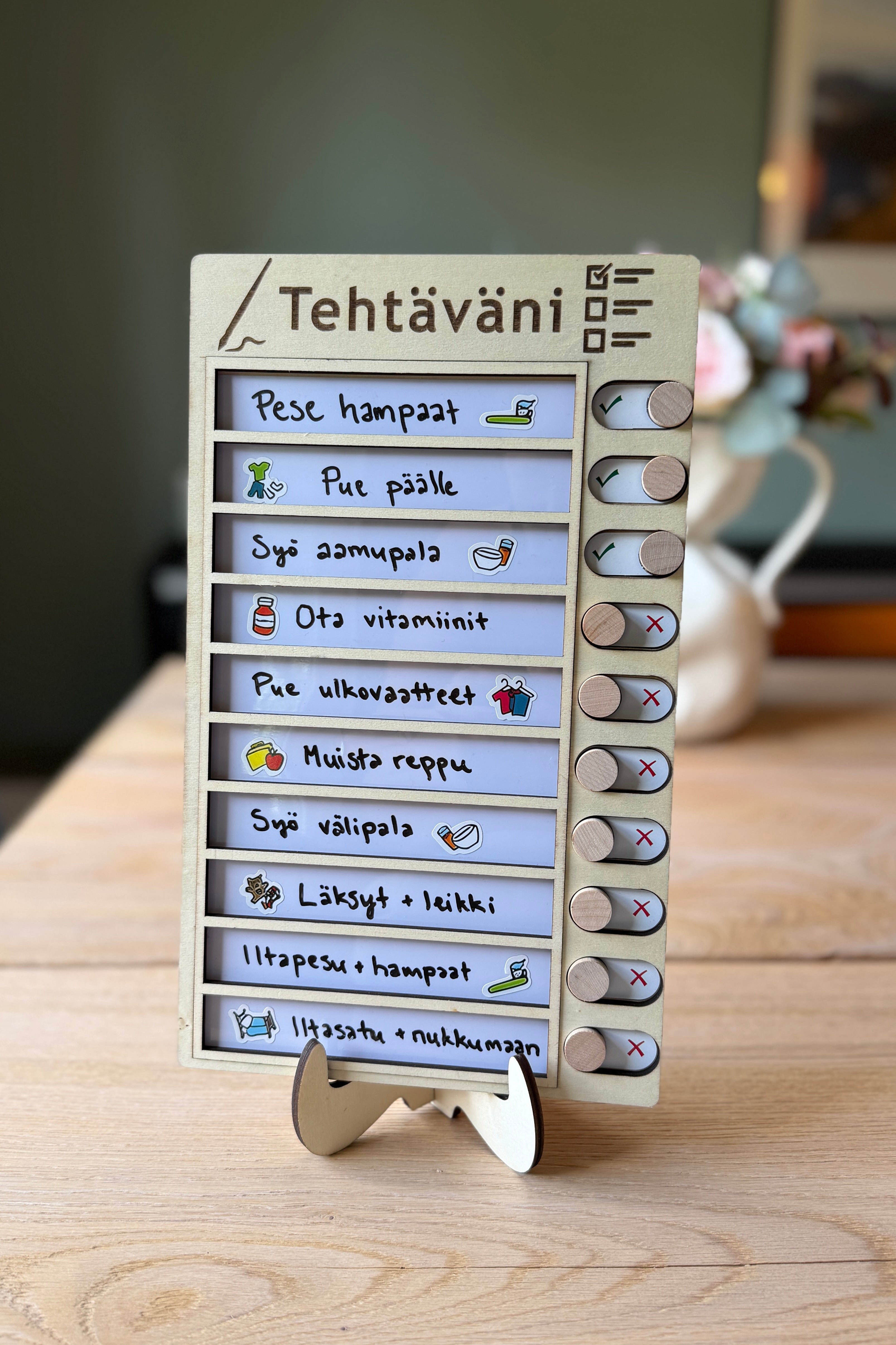Tehtäväni-puutaulu