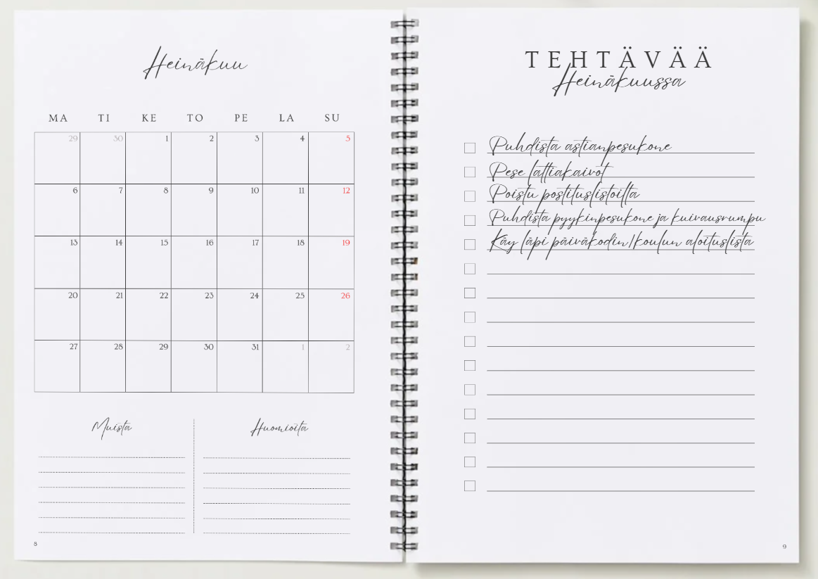Toimivan kodin arkikalenteri 26/27