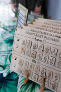 Päivittäiset puuhani -puutaulu (kakkoslaatu)